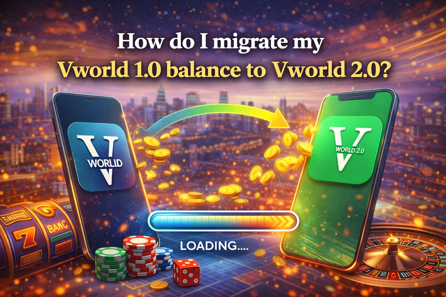How to migrate Vworld 1.0 balance to Vworld 2.0 upgrade process guide