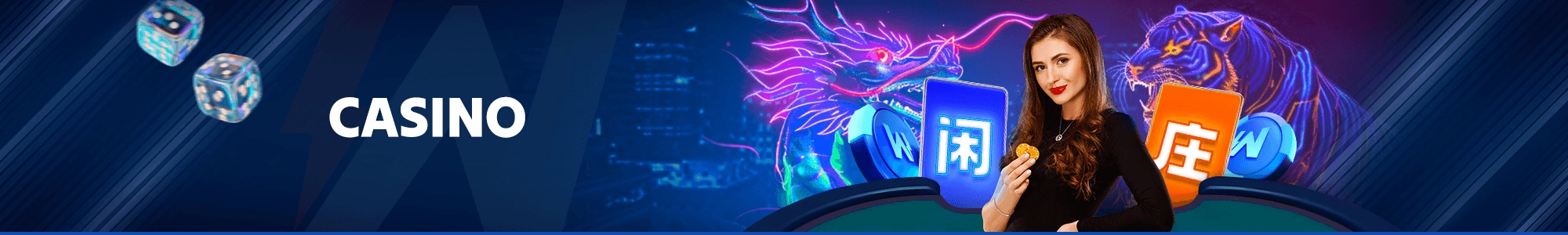 Online casino games with live dealers and table games on VWorld 2.0