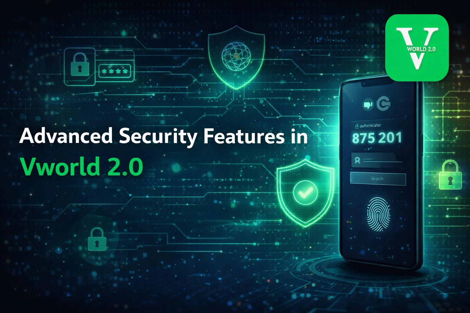 advanced security features Vworld 2.0 with MFA authenticator protection