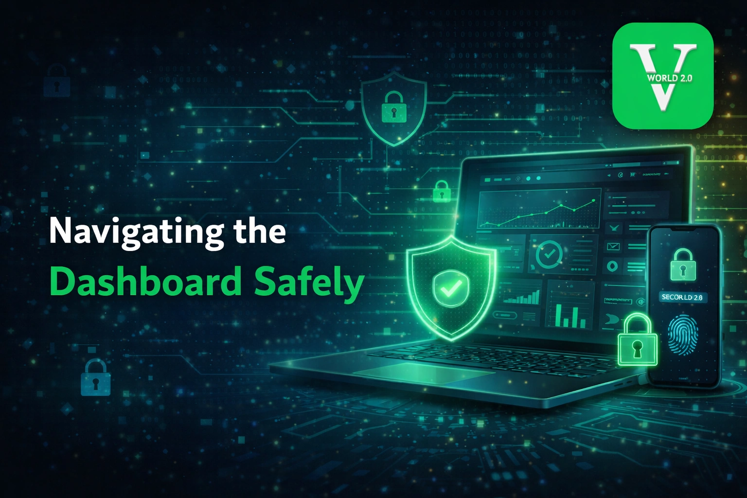 Vworld 2.0 dashboard safety monitoring account activity and security logs