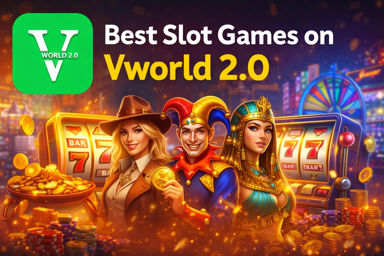 Best slot games on Vworld 2.0 Malaysia with popular themes and high payout slot machines