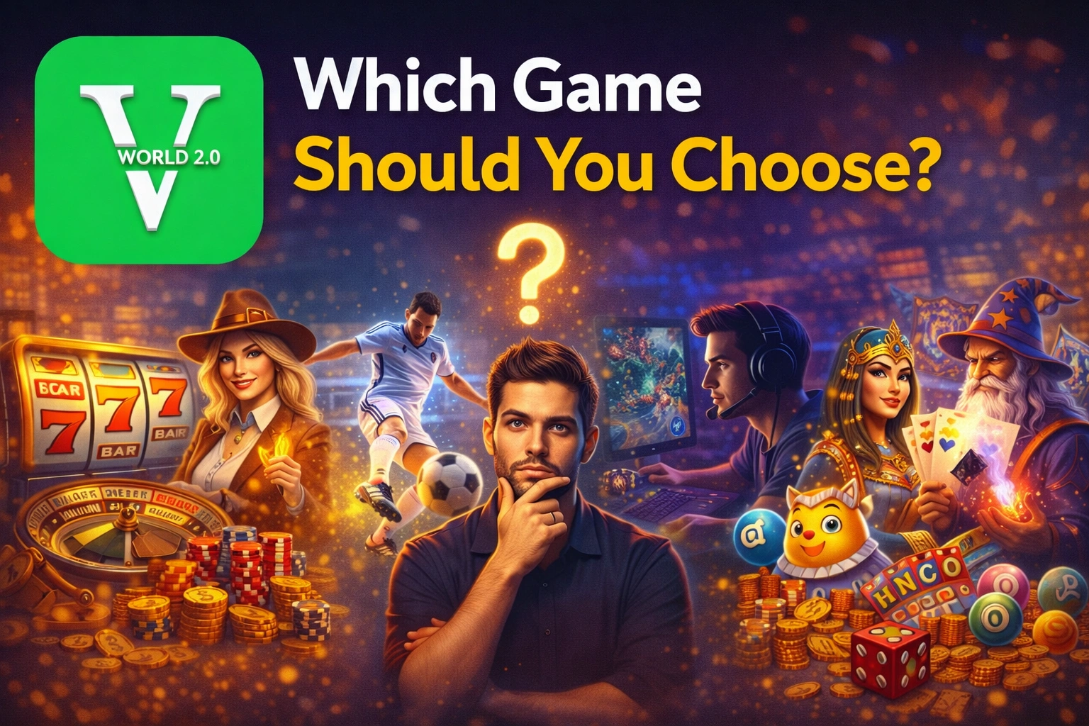 Choosing the right game on Vworld 2.0 Malaysia based on player preference and gameplay style