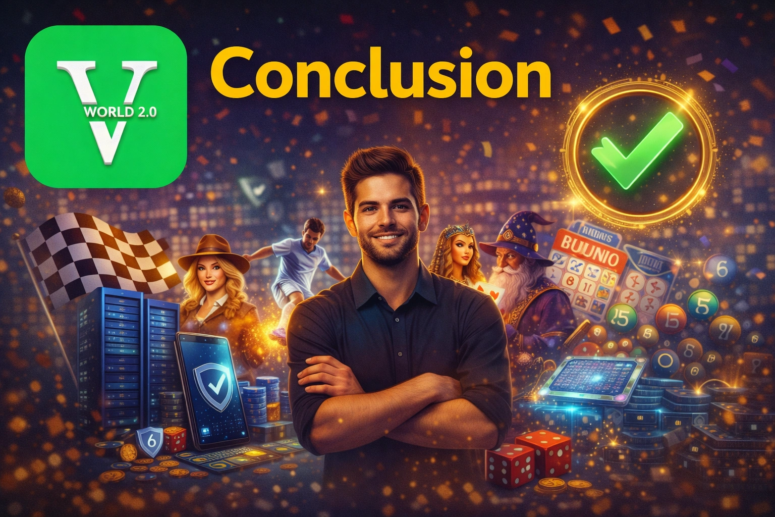 Vworld 2.0 Malaysia platform summary highlighting features, security and overall gaming experience