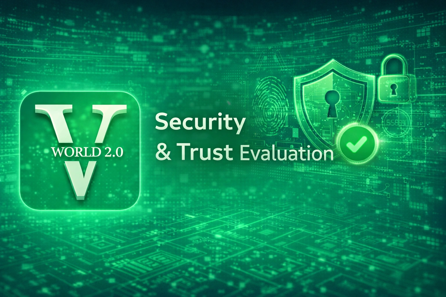 Vworld 2.0 security trust evaluation encryption account protection system