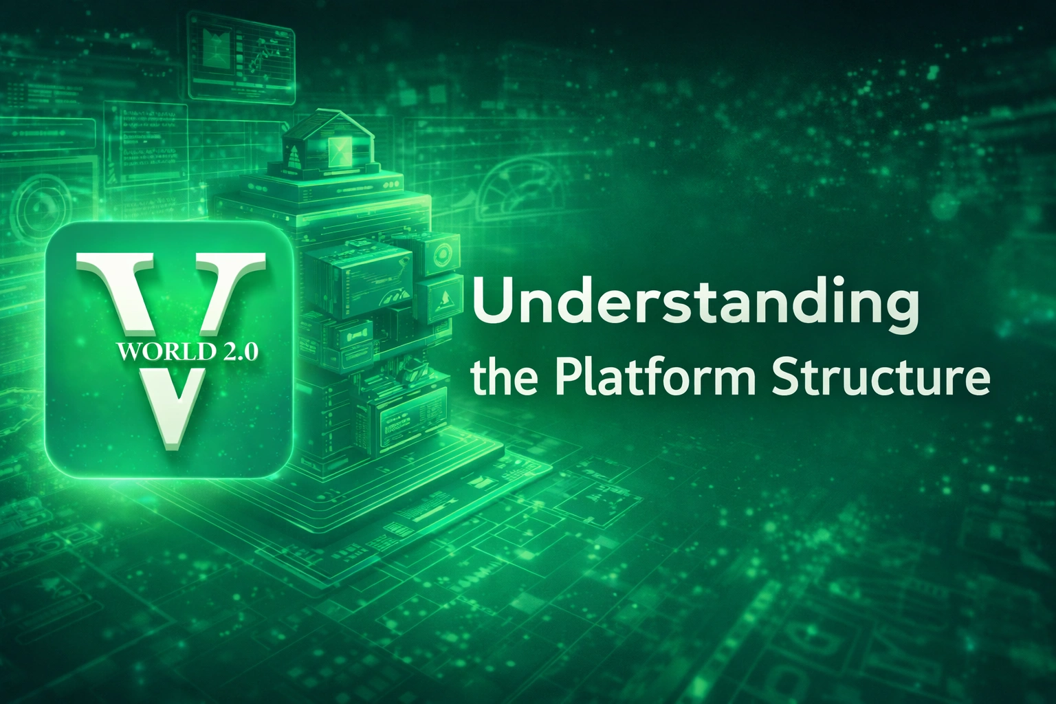 Vworld 2.0 platform structure overview system layout and navigation design