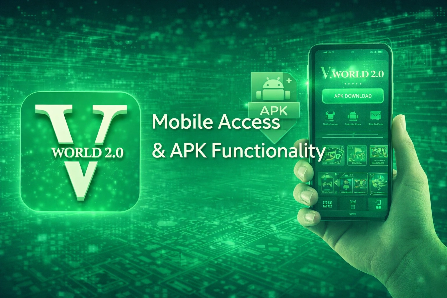 Vworld 2.0 mobile access APK download Android gaming experience Malaysia