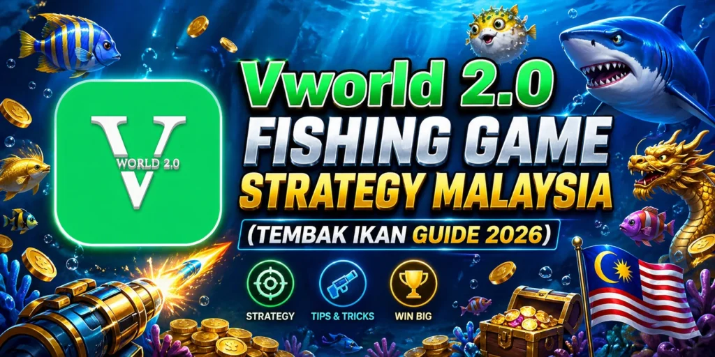Vworld 2.0 fishing game strategy Malaysia tembak ikan guide 2026 banner