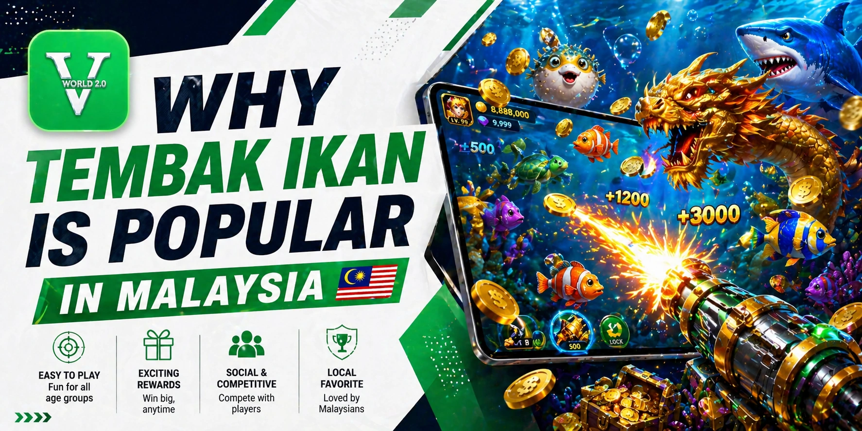 why tembak ikan is popular in Malaysia fishing game mobile gameplay
