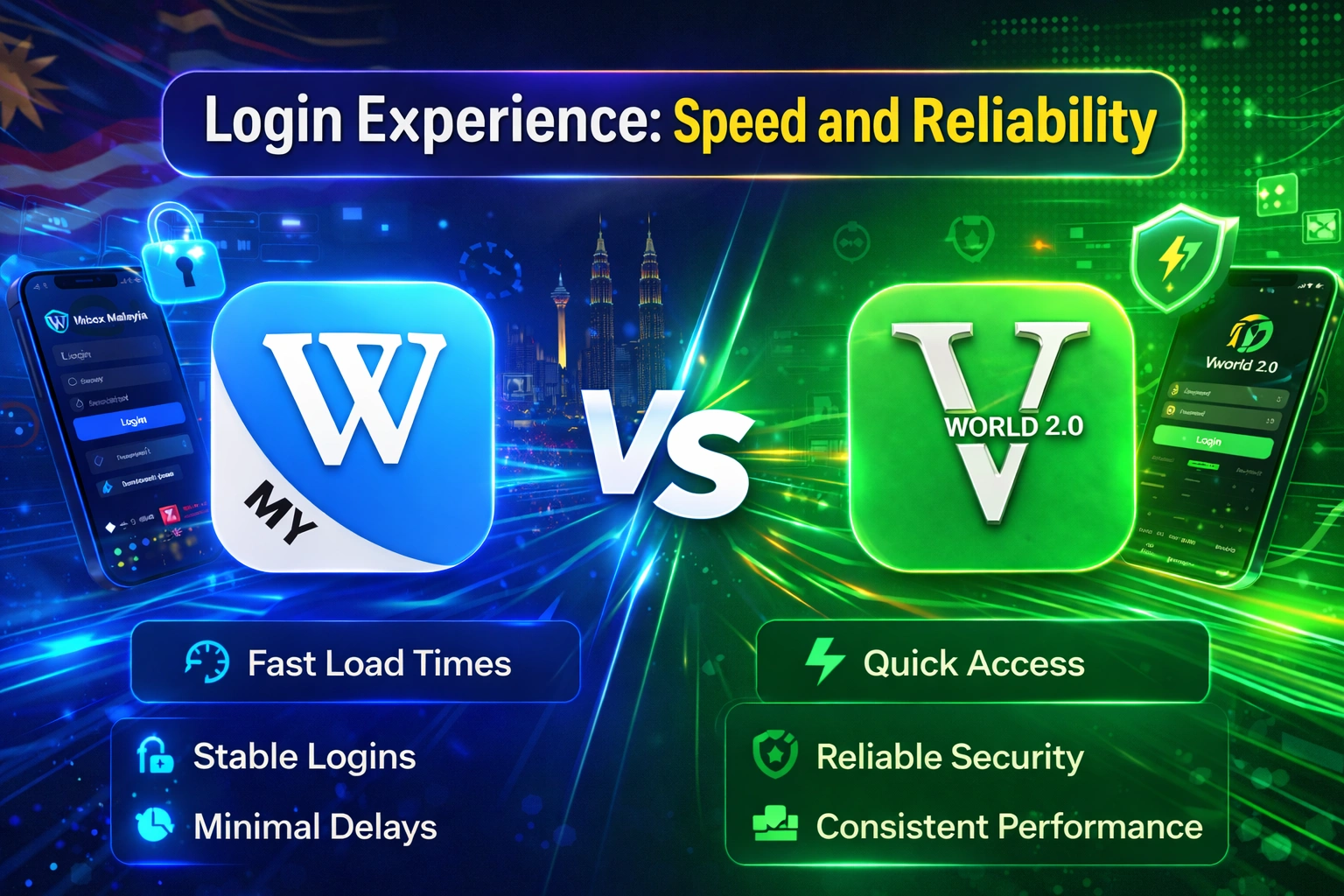Vworld 2.0 login vs Winbox login speed and reliability comparison with fast access and stable performance