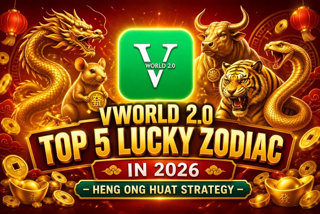 Vworld 2.0 Top 5 Lucky Zodiac 2026 Heng Ong Huat strategy Malaysia