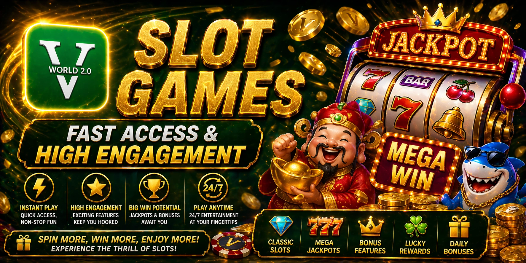 Slot games fast access high engagement Malaysia online casino