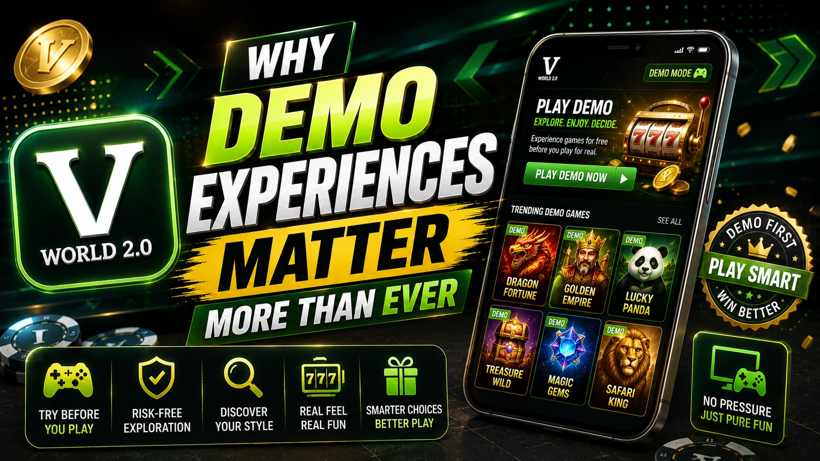 Vworld 2.0 demo slot games helping Malaysia players explore gaming experiences in 2026