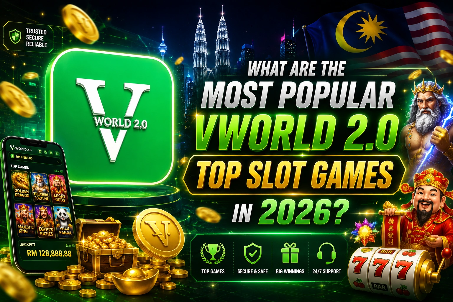 Most popular Vworld 2.0 top slot games in 2026 for Malaysia mobile gaming users