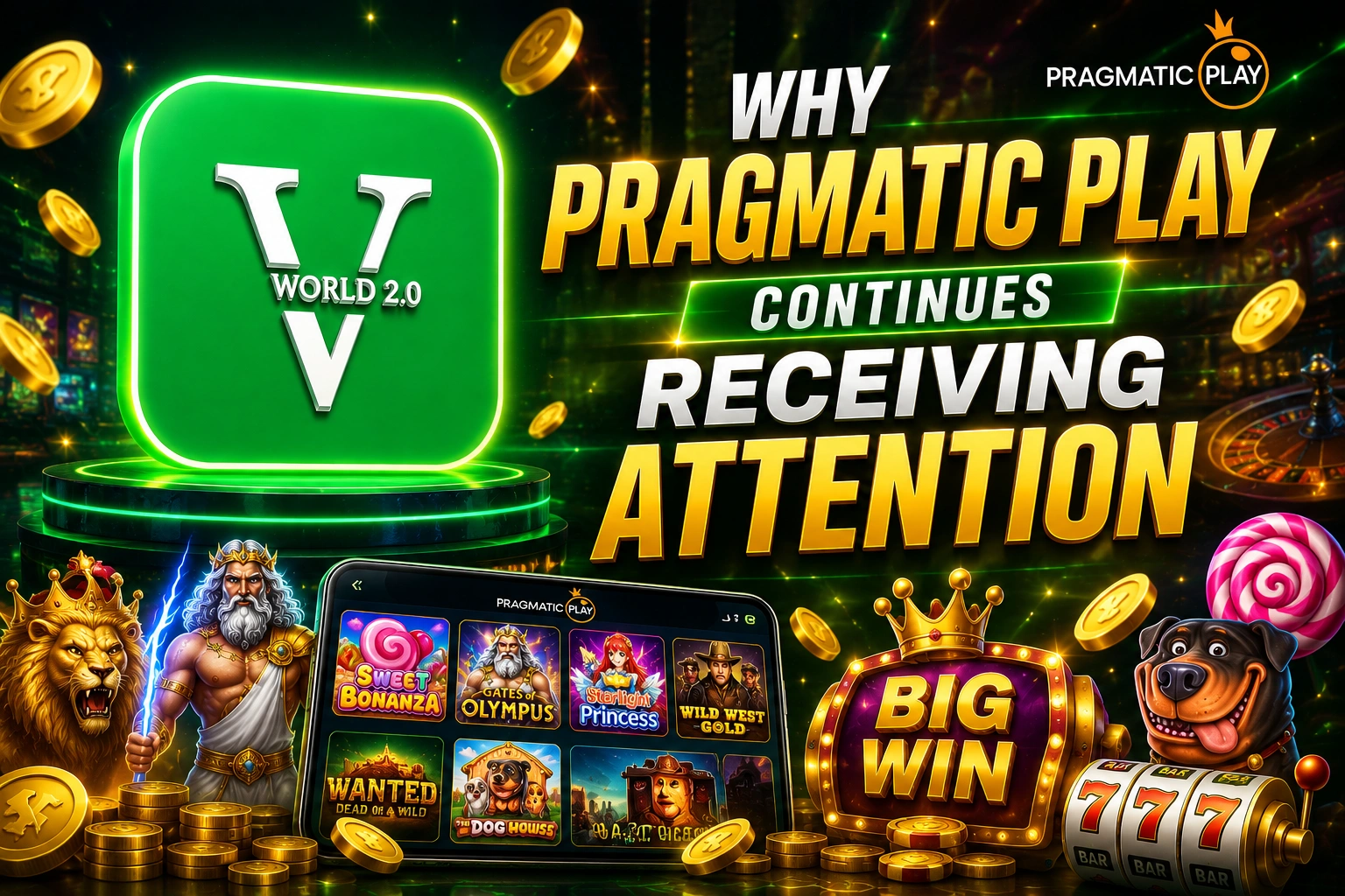 Vworld 2.0 Pragmatic Play slot games and popular gaming experiences in Malaysia 2026