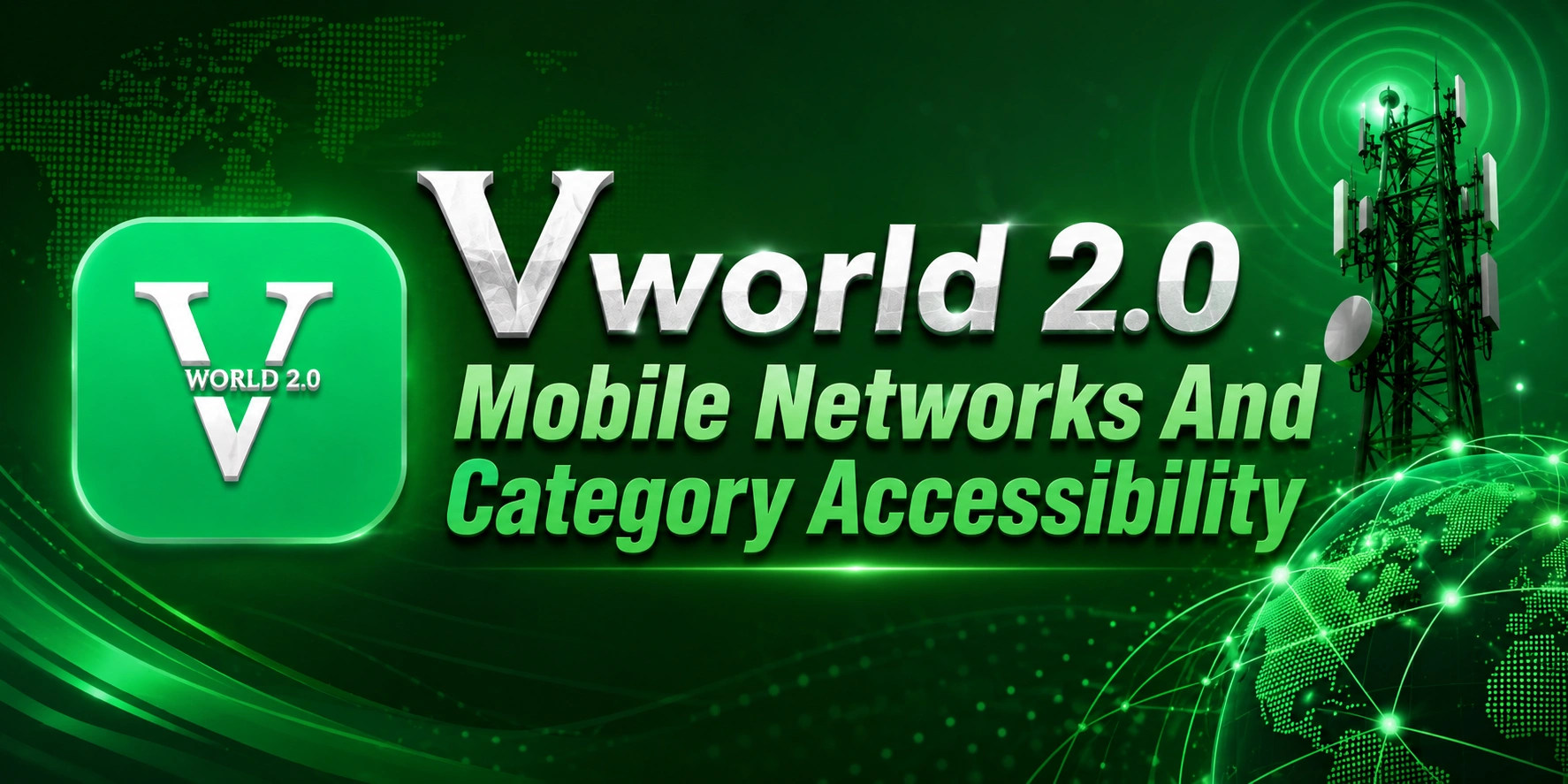Mobile networks and category accessibility on Vworld 2.0 across Malaysia.